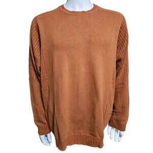 G.H. Bass Earth Vintage Men's Pullover Sweater, Size Large